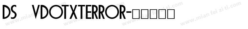 DS VDOTXTError字体转换